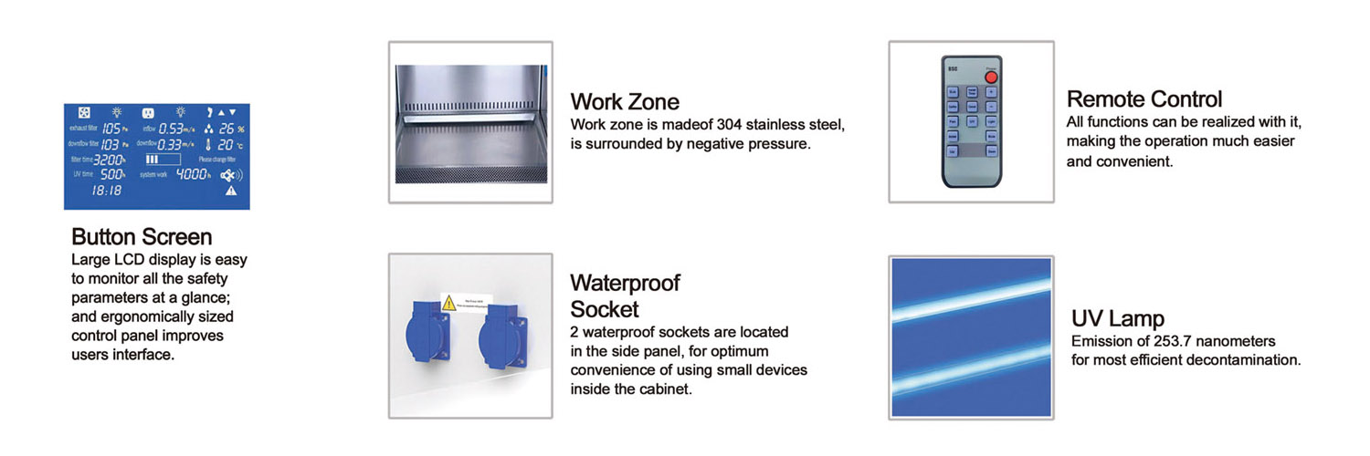 Type A2 biological safety cabinet